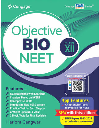 Objective BIO NEET: Class XII with Free Online Assessments and Digital Content 2023