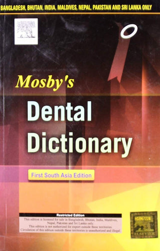 Mosby's Dental Dictionary (First South Asia Edition)