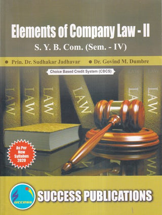 Elements Of Company Law - II S.Y.B. Com (Sem 4)