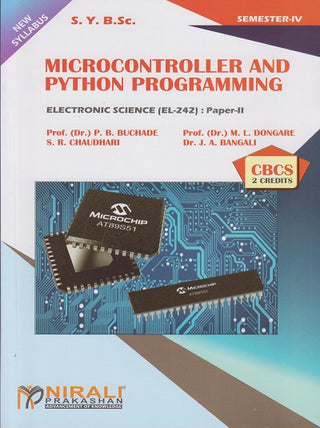 Microcontroller And Python Programing Electronic Science Paper- II