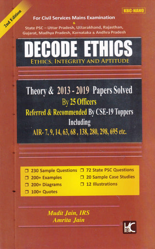 Decode Ethics Theory & 2013-2020 Papers Solved By 30 Officers