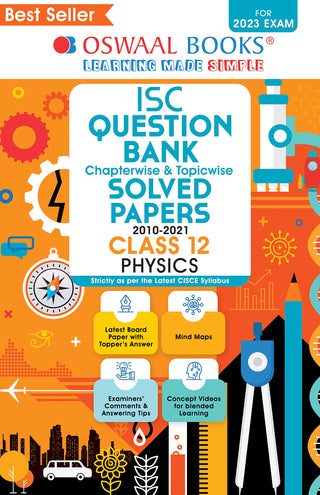 ISC Question Bank Chapterwise & Topicwise Solved Papers (2010-2021) Class 12 Physics