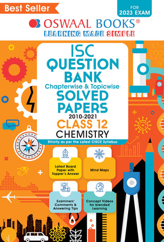 ISC प्रश्न बँक अध्यायनिहाय आणि विषयनिहाय सोडवलेले पेपर 2010-2021 वर्ग 12 रसायनशास्त्र