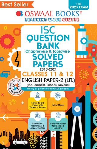 ISC Question Bank Chapterwise & Topicwise Solved Papers (2010-2021) Classes 11 & 12 English Paper 2 (Lit)