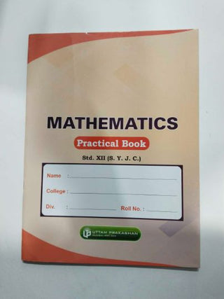 Mathematics Practical Book STD - XII
