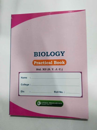 Biology Practical Book STD - XII
