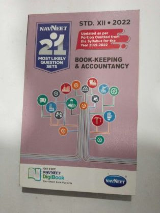 Navneet 21 M.L.Q. Sets -Book-Keeping & Accountancy - STD -XII 2022