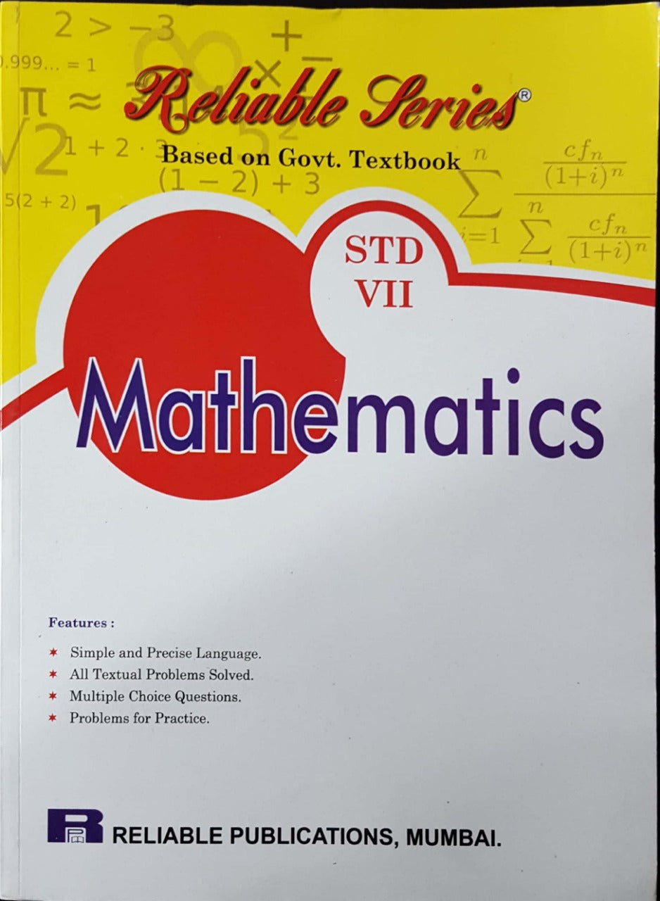 MATHEMATICS STD - VII – BookStation