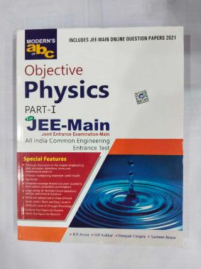 Modern's ABC of Objective Physics Part I  (JEE-Main)