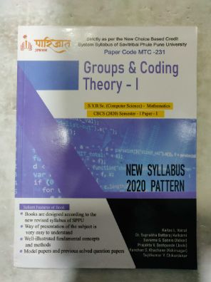 Groups & Coding Theory - I S.Y.B.SC Mathematics