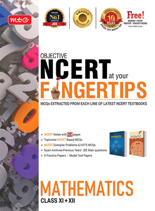 Objective NCERT AT YOURS FINGERTIPS MATHEMATICS CLASS XI + XII