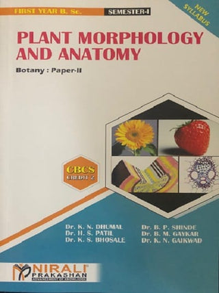 Plant Morphology And Anatomy Paper - II