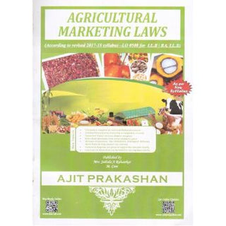 Agricultural Marketing Laws For LL.B And BA.LL.B [New Syllabus]