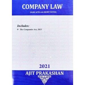 Company Law (Bare Acts With Short Notes) 2021