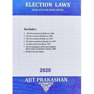 Election Laws (Bare Acts With Short Notes)
