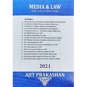 Media & Law ( Bare Acts With Short Notes)