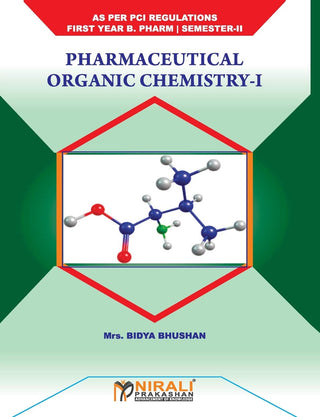 Pharmaceutical Organic Chemistry- I