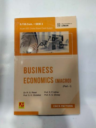Business Economic (Macro) (Part 1) S.Y. B.Com Sem 3 CBCS PATTERN