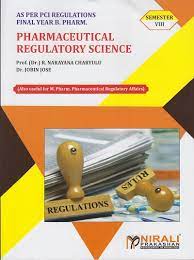 Pharmaceutical Regulatory Science (Semester VIII)