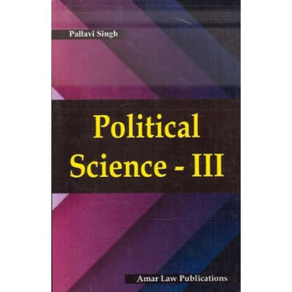 Political Science - III For LL.B