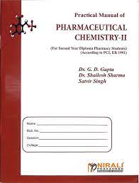 Practical Manual Of Pharmaceutical Chemistry- II