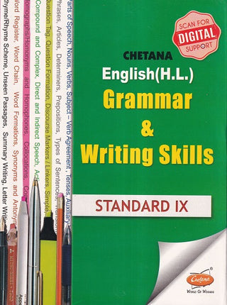 English H.L Grammar & Writing Skills Standard IX