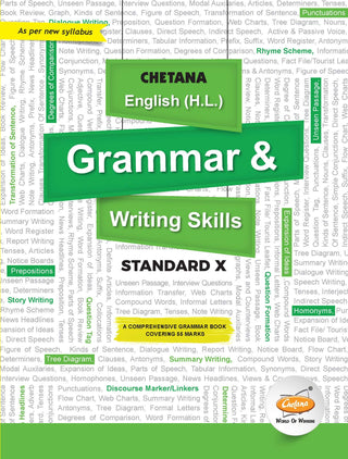 English H.L. Grammar & Writing Skills Standard X