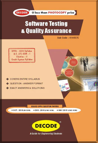 Software Testing & Quality Assurance for SPPU 15 Course (BE - I - IT - 414457C) (OLD EDITION)