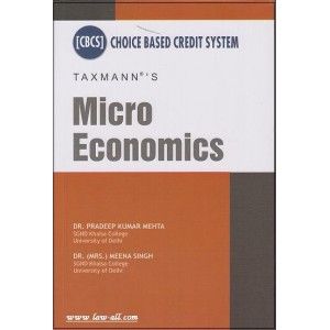 Micro Economics For BSL & LL.B
