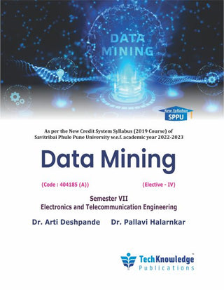 Data Mining (Semester VII) Electronics And Telecommunication Engineering