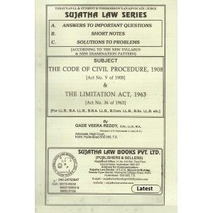 Code Of Civil Procedure [CPC] And Limitation Act For BSL & LLB