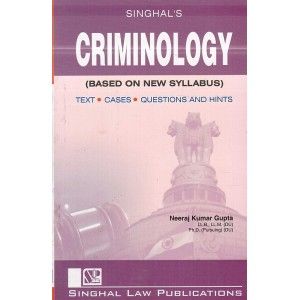 Criminology For 3 & 5 Year LL.B (New Syllabus)
