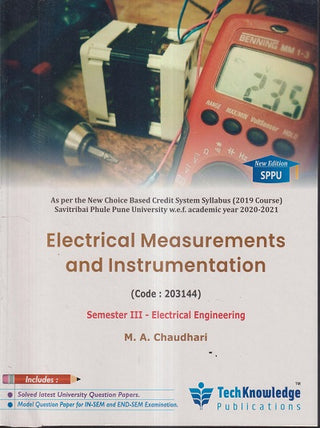 Electrical Measurements And Instrumentation (Semester III) : Electrical Engineering