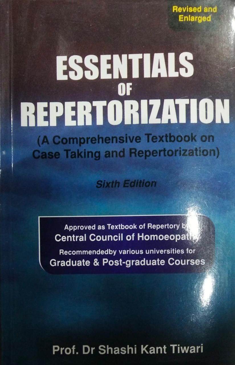 Computer Repertorization Sample ESSENTIALS OF REPERTORIZATION – BookStation