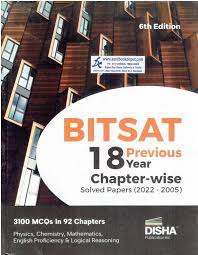 BITSAT 18 Previous Year Chapter-wise (6th Edition)