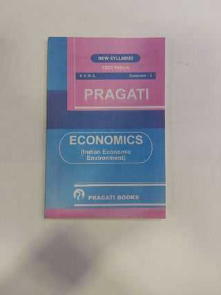 Economics (Indian Economic Environment) F.Y.B.A. (Semester - I)