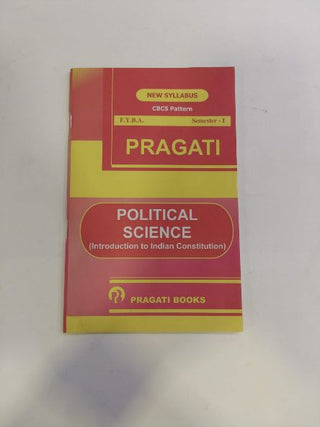 Political Science (Introduction to Indian Constitution) F.Y.B.A. (Semester-I)