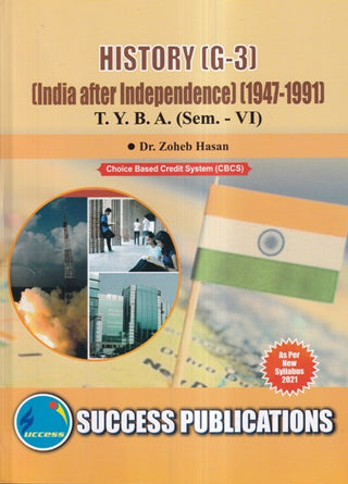 History (G-3 (India After Independence 1947 - 1991) T.Y.B.A. (Sem - VI)