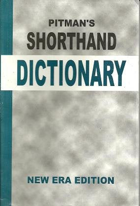 Pitman's Shorthand Dictionary