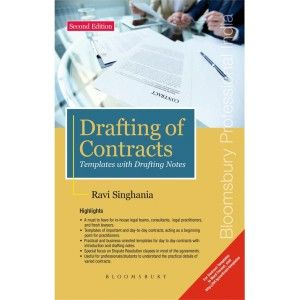 Drafting Of Contracts Templates With Drafting Notes