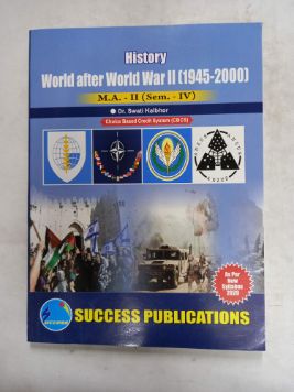 History World After World War II 1945 - 2000 (Semester- IV)