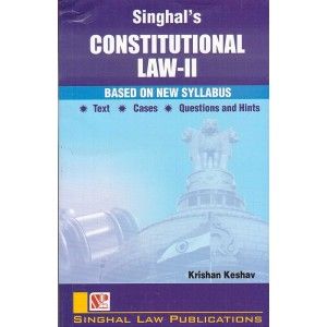 Constitution Law II For 3 & 5 Year LL.B (New Syllabus)