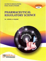 फार्मास्युटिकल रेग्युलेटरी सायन्स सेमिस्टर- VIII नियमानुसार अंतिम वर्ष B.PHARM