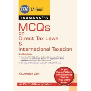 MCQs On Direct Tax Laws & International Taxation For CA Final May 2019 Exam