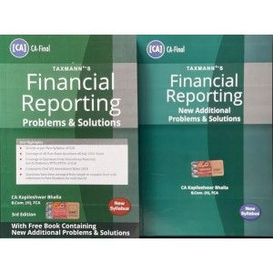 Financial Reporting [FR]- Problems & Solution For CA Final November 2021 Exam