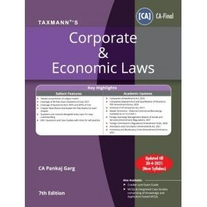 Corporate & Economic Laws For CA Final November 2021 Exam [New Syllabus]
