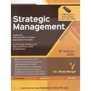 Strategic Management For CA Inter [IPCC] May 2020 & November 2020 Exam
