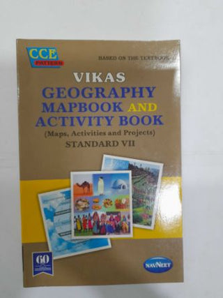 Vikas Geography Mapbook And Activity Book Class 7