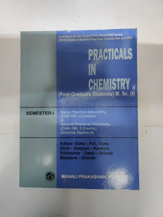 PRACTICALS IN CHEMISTRY (M.Sc.-I) SEM- I
