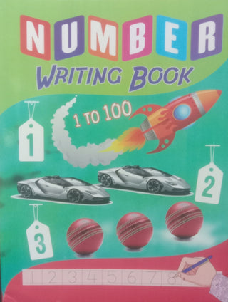 Number Writing Book 1 to 100